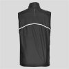 Kamizelka sportowa Unisex Odlo Zeroweight Czarny Wielokolorowy