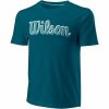 Koszulka z krótkim rękawem Męska Wilson Niebieski