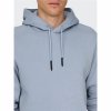 Bluza z kapturem Męska Only & Sons Onsceres Eventide woda