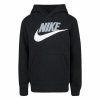 Bluza z kapturem Dziecięca Nike Club Hbr Czarny