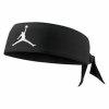 Opaska sportowa na głowę Jordan Jumpman Czarny