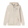 Bluza z kapturem Męska Puma Essentials+ Graphic Hoodie Fz Beżowy