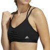 Stanik Sportowy Adidas Yo Ess Ls Czarny