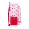 Plecak szkolny Minnie Mouse Naive Różowy 32 x 38 x 12 cm