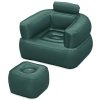 Bestway Fotel Inflacyjny z Podnóżkiem Kolor Mix 107x99x80/48x48x36 cm Wnętrze 75137