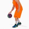 Krótkie Spodenki Sportowe Dziecięce Joma Sport Combi Pomarańczowy