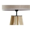 Lampa stołowa DKD Home Decor Beżowy Drewno Brązowy 220 V 50 W 30 x 30 x 69 cm