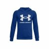 Bluza z kapturem Dziecięca Under Armour Rival Fleece Niebieski
