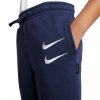 Spodnie dresowe dla dzieci Nike Swoosh Ciemnoniebieski