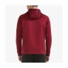 Bluza z kapturem Damska Bullpadel Lipis Ciemnoczerwony