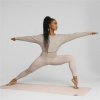 Bluza bez kaptura Damska Puma Studio Yogini Lite Łosoś