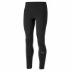 Rajstopy Sportowe Męskie Puma Brushed 7/8 Czarny