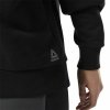 Bluza bez kaptura Damska Reebok Supply Crew Czarny