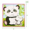 Puzzle dla dzieci Lisciani zwierzęta 16 Części 16 x 1 x 16 cm (6 Sztuk)