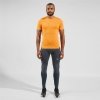 Koszulka z krótkim rękawem Unisex Odlo Zeroweight Enginee Pomarańczowy