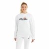 Bluza bez kaptura Damska Ellesse Pareggio Biały