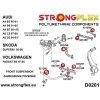 Silentblock Strongflex STF021260AX2 Mniejszy Delantera 2 Części