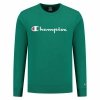 Bluza bez kaptura Męska Champion Crewneck Kolor Zielony
