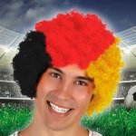 Peruka z kręconymi włosami Afro Niemcy