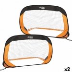 Zestaw 2 bramek do piłki nożnej Aktive 120 x 80 x 80 cm (2 Sztuk)