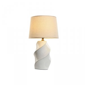 Lampa stołowa Home ESPRIT Biały Porcelana 50 W 220 V 36 x 36 x 61 cm 35 x 35 x 60 cm