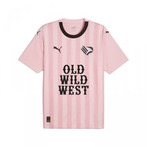 Koszulka z krótkim rękawem Męska Puma Palermo FC Home 23/24 Różowy