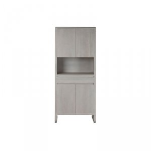 Kredens Home ESPRIT Biały Drewno mango 82 x 45 x 195 cm
