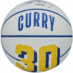 Piłka do Koszykówki Wilson Player Icon Mini Curry Biały (Rozmiar 3)