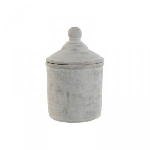 Wazon Home ESPRIT Szary Cement Orientalny 19 x 19 x 31 cm