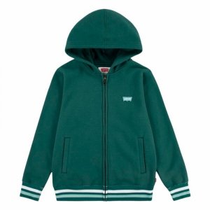 Bluza z kapturem Dziecięca Levi's Lvb Varsity Oliwka