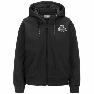 Kurtka Sportowa Damska Kappa Femisa Jkt Czarny