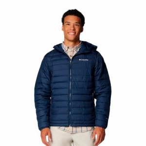 Męska kurtka sportowa Columbia Powder Lite II Niebieski