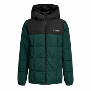 Kurtka Dziecięcy Jack & Jones Jjben Square Hood Jacket Jnr Oliwka