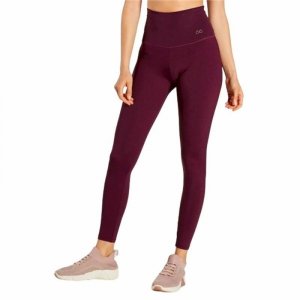 Legginsy Sportowe Damskie Ditchil Ruby Brązowy