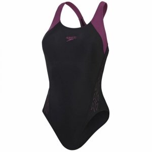 Strój kąpielowy Damski Speedo Hyperboom Splice Fioletowy