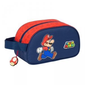 Torba podróżna Super Mario Trick Czerwony Ciemnoniebieski 26 x 15 x 12 cm