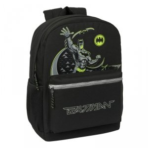 Plecak szkolny Batman Game over Czarny 32 x 43 x 14 cm