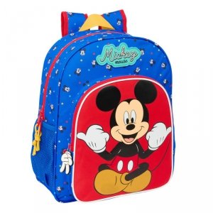 Plecak szkolny Mickey Mouse Clubhouse Good day Niebieski 32 x 38 x 12 cm