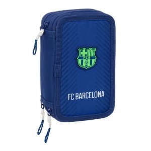 Piórnik potrójny F.C. Barcelona Granatowy 12,5 x 19,5 x 5,5 cm 37 Części