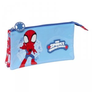 Piórnik Spider-Man Rescue Niebieski Czerwony 22 x 12 x 3 cm