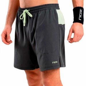 Krótkie Spodenki Sportowe Męskie Nox Pro Charcoal Gris Ciemny szary