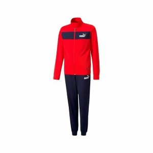 Dres Dziecięcy Puma Poly Cl B Czerwony 2 Części