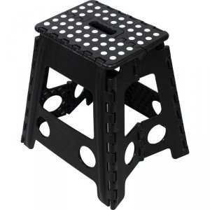 Marbueno Taburete Plegable Plástico Color Surtido 39x33,5x39 cm Ogród 10535