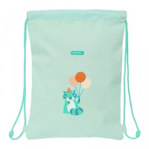 Worek na buty ze sznurkami Safta Fiesta Kolor Zielony 26 x 34 x 1 cm