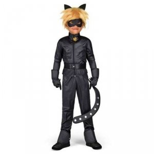 Kostium dla Dzieci Cat Noir My Other Me Czarny
