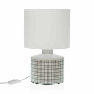 Lampa stołowa Versa Camy Krata Ceramika (22,5 x 35 x 22,5 cm)