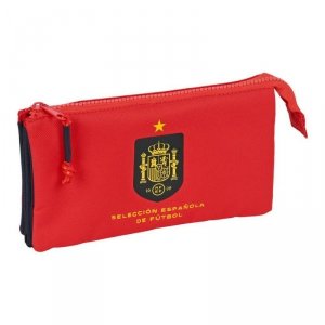Torba szkolna RFEF Czerwony Niebieski (22 x 12 x 3 cm)