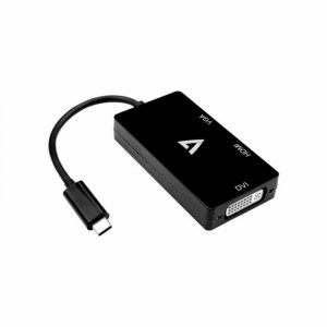Adapter USB-C na HDMI V7 V7UC-VGADVIHDMI-BLK Czarny