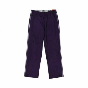 Długie Spodnie Dresowe Nike Taffeta Pant Seasonal Kobieta Ciemnoniebieski