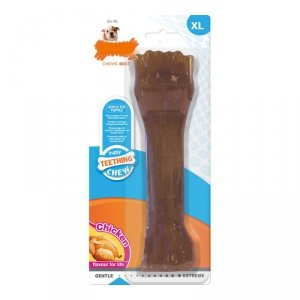 Gryzak dla psa Nylabone Szczeniaki Rozmiar XL kurczak Tworzywo termoplastyczne